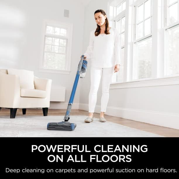 SHARK IX140H Lightweight Cordless Pet Stick Vacuum Blue (Renewed)