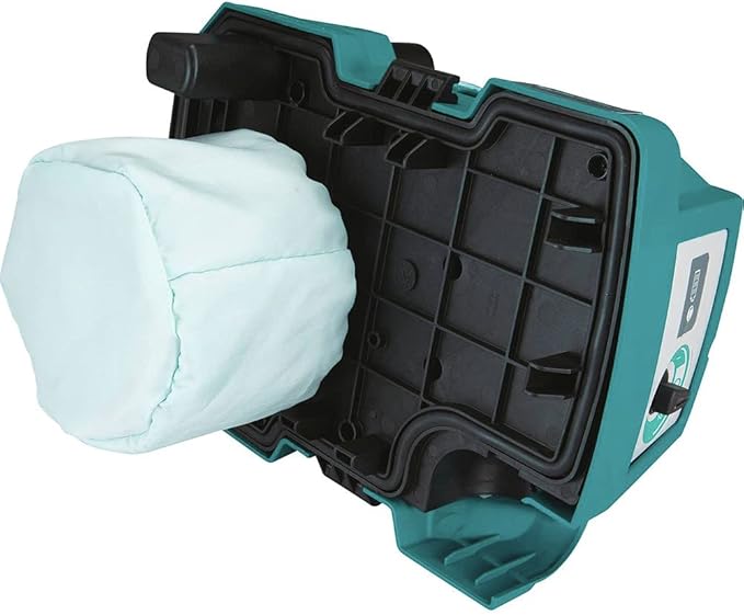 Makita XCV11Z 18V LXT Lithium-Ion Brushless Cordless 2 Gallon HEPA Filter Portable Wet/Dry Dust Extractor/Vacuum, Tool Only
