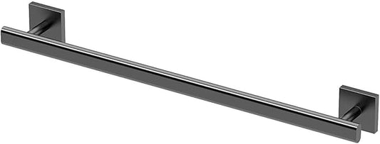 Gatco 4051MX Elevate Bathroom Towel Bar, 18-inch, Matte Black