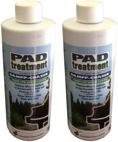 Piano Humidifier - Pad Treatment, 16oz - Combo 2 - 8 oz Bottles, Presentation may vary..