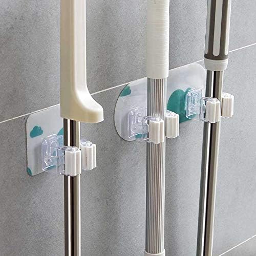 Avoid Holing Mop Clamp Clouds Non-Trace Rack Broom Stick Booth The Receive Hook Umbrella Mounts(7.5cm)