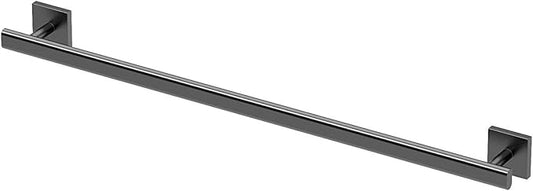 Gatco 4050MX Elevate Bathroom Towel Bar, 24-inch, Matte Black