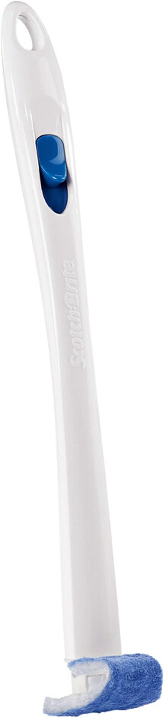 Scotch-Brite Disposable Toilet Scrubber Starter Kit, Disposable Refills with Built-In Bleach Alternative, Includes 1 Handle, Storage Caddy and 5 Refills