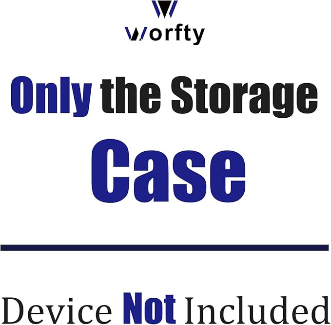 Case for CODN Handheld Car Vacuum Portable Cordless 12000PA 2 in 1 Handheld Vacuum Cleaner and Air Duster - Hard Protective Travel Carrying Storage Bag (Black-Green)