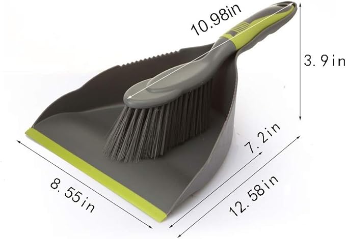 Dustpan and Brush Set,Dust Pans with Brush,Hand Broom Dust Pan,Broom Dustpan Set are Suitable for Kitchen, Sofa, Table, Car Trunk and Seat, Pet Nest and so on.(2pcs)