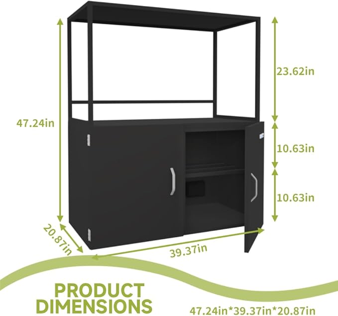 300L 3D Printer Filament Storage Cabinet with Dehumidifier | Industrial Sealed Dehumidifying Cabinet Holds 160 Rolls -Compatible with PLA/ABS/TPU (300L Black)