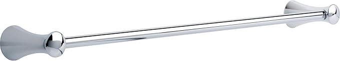 DELTA FAUCET Rubber Limited 73824 Lahara 24 in. Wall Mount Towel Bar Bath Hardware Accessory in Polished Chrome