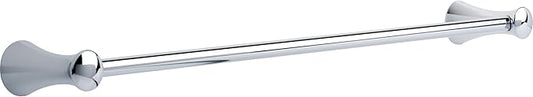 DELTA FAUCET Rubber Limited 73824 Lahara 24 in. Wall Mount Towel Bar Bath Hardware Accessory in Polished Chrome
