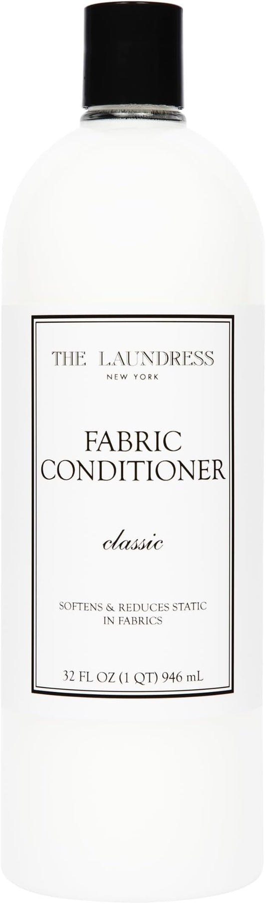 The Laundress Fabric Conditioner Classic, Fabric Softener Liquid, Concentrated, 32 Fl Oz, Soften Fabrics, Reduces Static