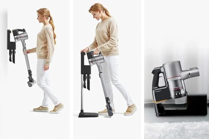 LG CordZero Kompressor A941KTMP Cordless Stick Vacuum with Dual Floor Max Nozzle & ThinQ (Renewed)