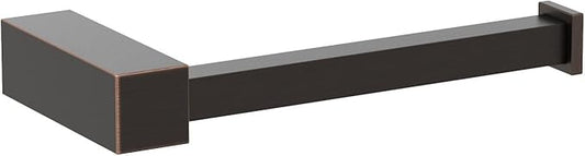Amerock BH36081ORB | Oil Rubbed Bronze Single Post Toilet Paper Holder | 5-7/8 in. (149 mm) Length Toilet Tissue Holder | Monument | Bath Tissue Holder | Bathroom Hardware | Bath Accessories