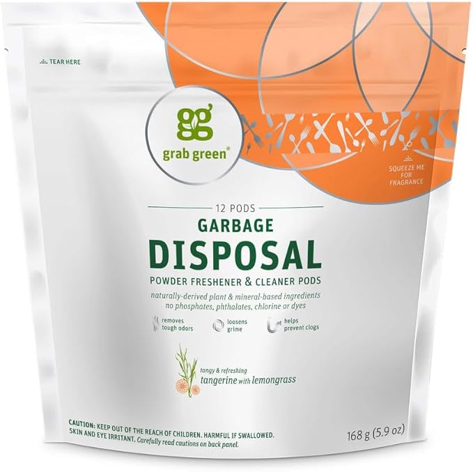 Tangerin Garbage Disposal Clean 12 CT