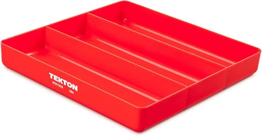 TEKTON 3-Compartment Organizer Tray (Red) | OTD11203 | Made in USA