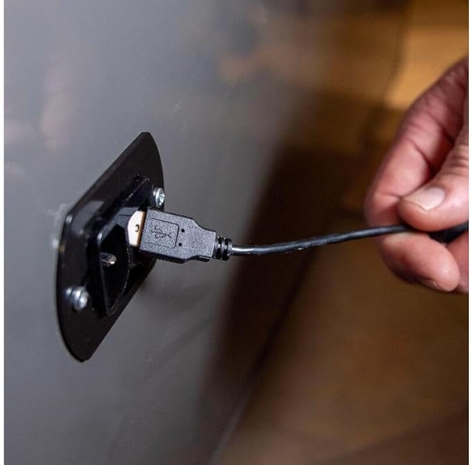 Liberty Safe Power Outlet Kit for Interior Safe Accessories with USB and Ethernet for Dehumidifiers and Lights