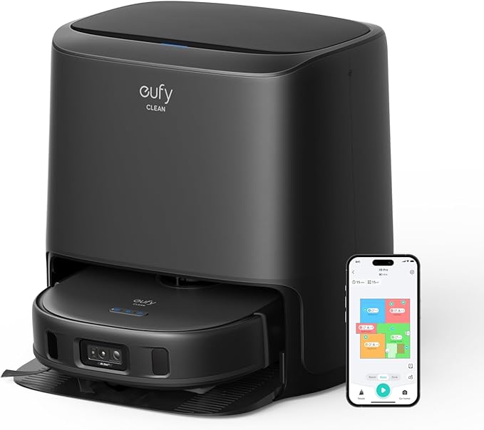 eufy RoboVac Hard Floor Cleaning Solution (2 Bottles), Dilution Ratio 1:200, 473 ml, Floor Cleaner, Eco-Friendly, Plant-Based,Compatible with Omni C20, X8 Pro, X10 Omni, G series, L Series