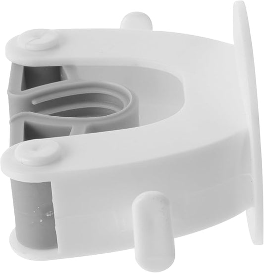 4pcs Self Adhesive Mop and Broom Holders Wall Mounted Organizers for Bathroom and Kitchen Non- Storage Racks Easy Installation Without Drilling