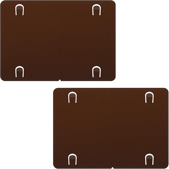 2 Set Metal Humidity Pack Mounting Plate for Storage Box Humidity Control Pack Mounting Magnet for Use