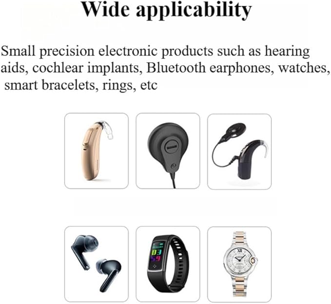 Hearing Aid Dryer Dehumidifier Compact Portable Device for Hearing Aids Cochlear Implants Earbuds and Wireless Headphones Fast Drying German Engineering Compatible with Most Brands