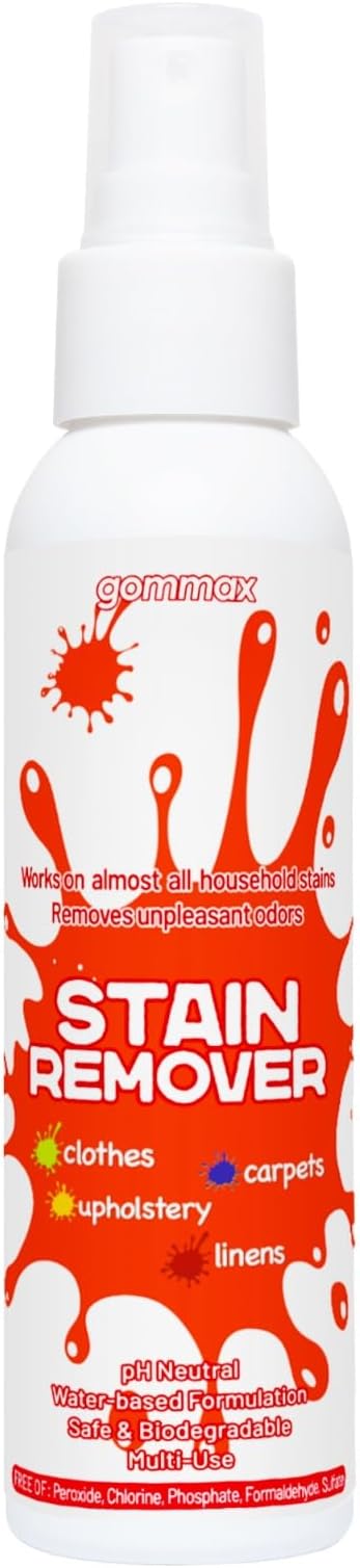 Multi-Use Stain Remover Spray, pH Neutral Formula for Clothes, Carpets, Upholstery and Linens, Water-Based Safe Formula for Baby Clothes (1)