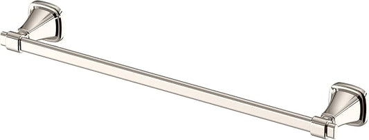 Gatco 5511PN Beverly Towel Bar | Elegant Wall-Mounted Bathroom Towel Bar | Luxury Design, Heavy Duty Metal, EZ Ancor Mounting | Polished Nickel Finish