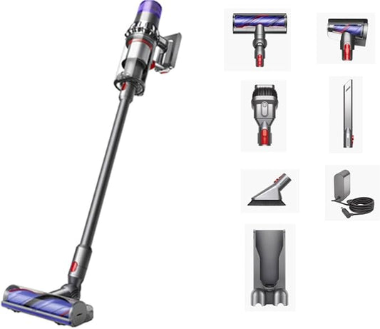 Dyson V11 Origin Cordless Vacuum, Nickel/Blue (Renewed)