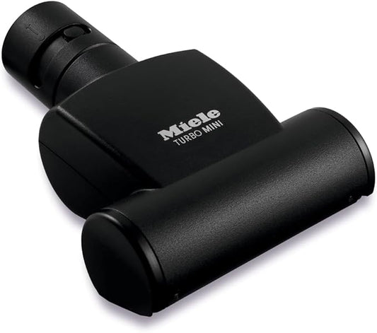 Miele Turbo Mini Turbo Brush STB 101, Attachable Handheld Tool for Pet Hair, Compatible with All Miele Vacuum Cleaners, Black