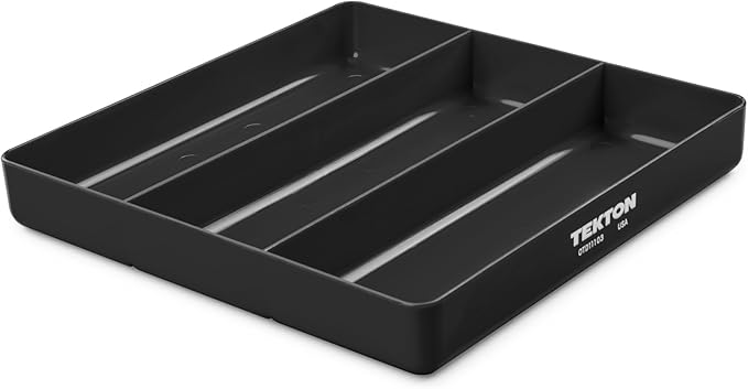 TEKTON 3-Compartment Organizer Tray (Black) | OTD11103 | Made in USA
