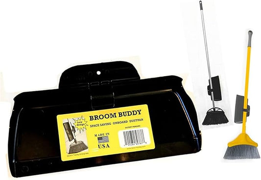 Dustpan is a Minimalist Dustpan, Designed with a Narrow Tray for Daily Lightweight Clean-up Chores. No More Misplaced Dustpans. Lightweight, Durable Made in The USA