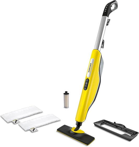 Kärcher - SC 3 EasyFix Steam Cleaner Steam Mop - Upright - For Hard Floors and Carpet - Rapid 30 Second Heat-Up