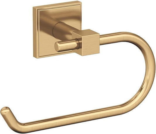 Amerock BH36071CZ | Champagne Bronze Single Post Toilet Paper Holder | 6-5/16 in. Length Toilet Tissue Holder | Appoint | Bath Tissue Holder | Bathroom Hardware | Bath Accessories