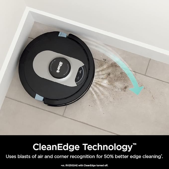 Shark RV2502AE AI Ultra Robot Self-Empty Vacuum, Black