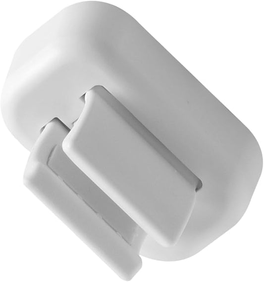 PRETYZOOM Mop Broom Holder Wall Mounted Adhesive Wall Broom Mop Holder Strong Fixing