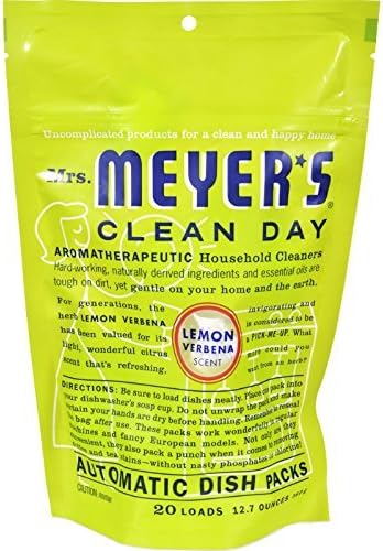 Mrs. Meyer'S Auto Dshwsh Pks Lem Verb 12.7 Oz