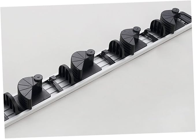 Toilet Bathroom Organizer Towel Hooks for Bathrooms Key Hooks for Wall Cleaning Supplies Mop Broom Holder Wall Mounted Mop Hanger