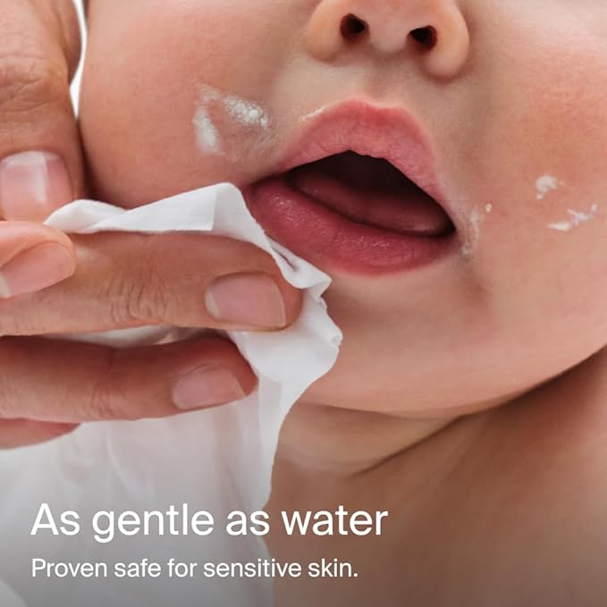 Coterie Baby Wipes, 8 Pack, 448 Count, Unscented Wipes, 99% Purified Water, Plastic-Free & Plant-Derived Fibers, Fragrance Free Hypoallergenic Sensitive Skin Baby Essentials, Clean Ingredients