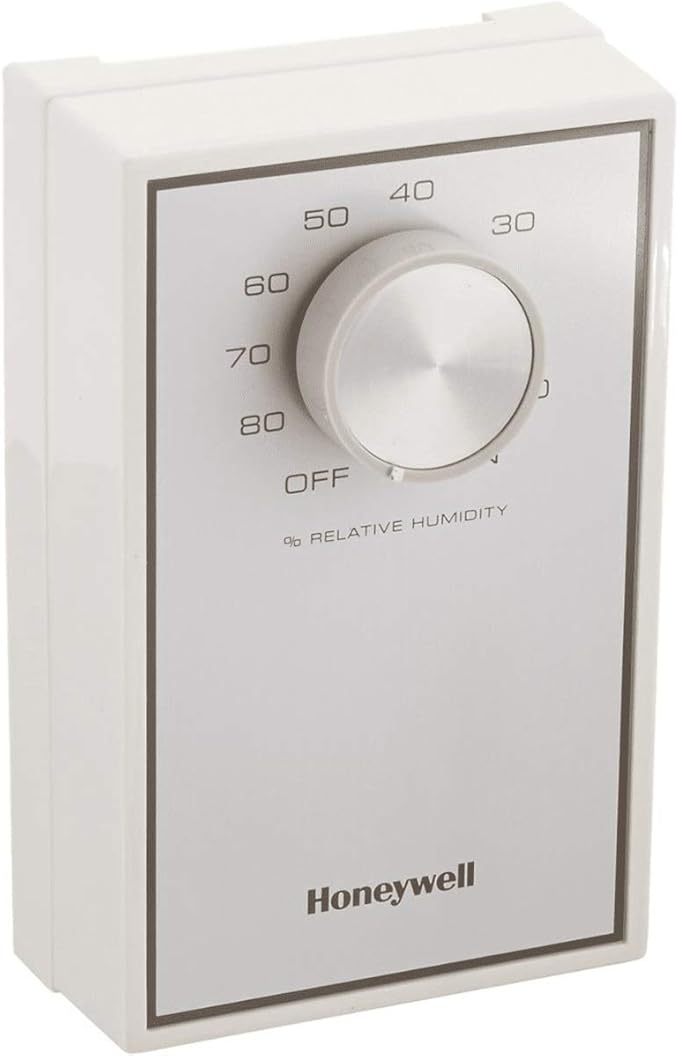 Honeywell Home H46C1166 Dehumidistat, Premiere White