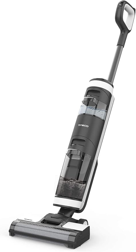 Tineco Floor ONE S3 Cordless Hardwood Floors Cleaner, Lightweight Wet Dry Vacuum Cleaners for Multi-Surface Cleaning with Smart Control System (Renewed)
