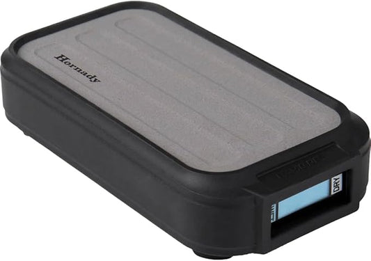 Hornady Rapid Dry Dehumidifier Stone - Rechargeable Dehumidifier for Gun Safe and Cases, Protect Your Firearms and Valuables from Moisture - Unlimited Use, with Moisture Level Indicator - Item 95898