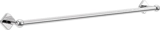 Franklin Brass Gainesville (1-Pack) 18'' Towel Rack w/ 6" Extender for Bathroom Polished Chrome Towel Bar for Bathroom Wall Mounted Towel Holder Rod GNV26-PC