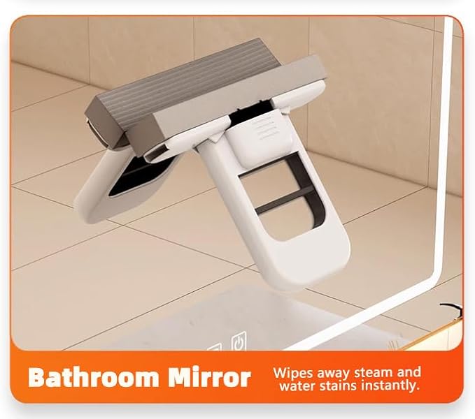 Mini Foldable Desktop Sponge Mop - Portable No-Mess Cleaning Pad for Small Spaces, Kitchen, Car Glass, Tile & Multi-Surfaces