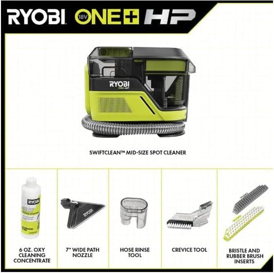 ONEAND HP 18V Cordless SWIFTCLEAN MID Size SPOT Cleaner Tool ONLY
