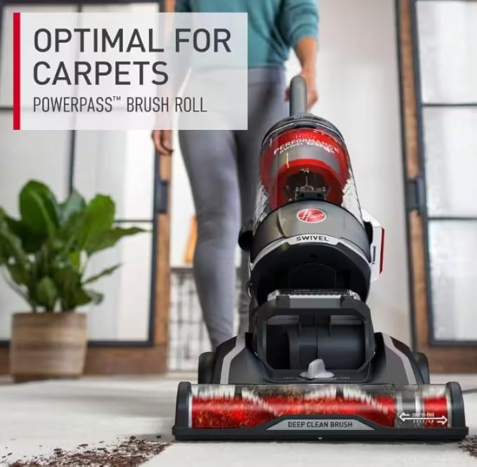 Hoover Dual Spin Pet Plus Carpet Cleaner Machine, for Carpet, Rugs, and Upholstery, Pet Tool Attachment