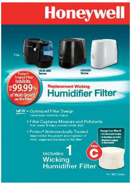 Honeywell C Replacement Filter, White