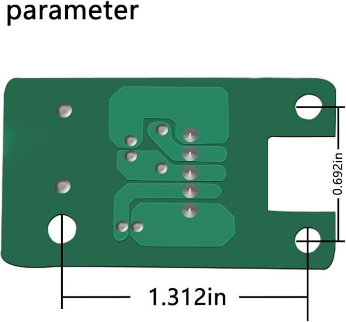 Humidity Sensor Board Compatible with Hisense Dehumidifiers/Garrison Dehumidifier (for Tank Capacity:70 Pint)-Only Fix Error E1