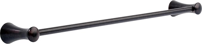 Delta Faucet 73824-RB Lahara Towel Bar, 24", SpotShield Venetian Bronze