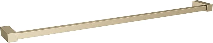 Amerock BH36084BBZ | Golden Champagne Towel Bar | 24 in (610 mm) Towel Rack | Monument | Bathroom Towel Holder | Bathroom Hardware | Bath Accessories
