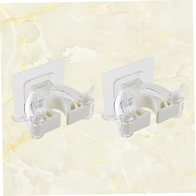 Garneck 6pcs Bathroom Wall Organizer Mop Holder Hook Broom Mop Organizer Bono Seamless Hook Home Kitchen