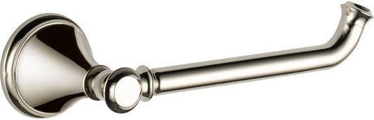 Delta Cassidy (1-Pack) Toilet Paper Holder Polished Nickel Tissue Roll Holder for Bathroom Organization and Storage Single Post Toilet Tissue Holder Wall Bathroom Accessories 79750-PN
