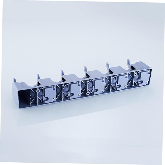 Mobestech Wall-mounted Mop Stand Bathroom Organizers for Holders Hook Wall Storage Organizer Kitchen Mop Broom Holder Over The Door Organizer Wall Mounted Storage Tool Storage Rack Blue