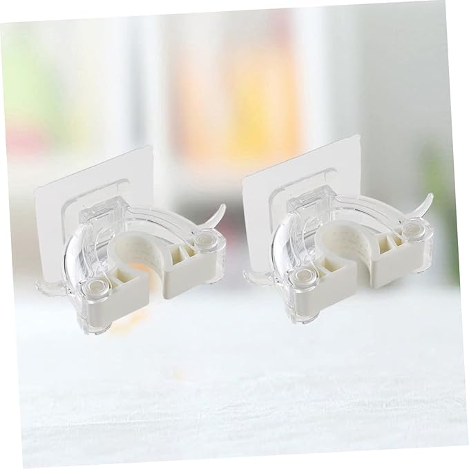 Garneck 6pcs Bathroom Wall Organizer Mop Holder Hook Broom Mop Organizer Bono Seamless Hook Home Kitchen